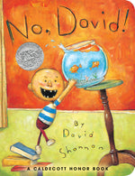 Book cover for No, David!