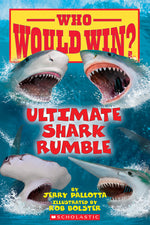 Book cover for Ultimate Shark Rumble (Who Would Win?): Volume 24