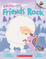 Book cover for Friends Rock: An Acorn Book (Unicorn and Yeti #3): Volume 3