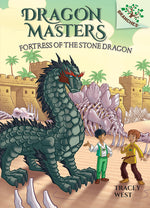 Book cover for Fortress of the Stone Dragon: A Branches Book (Dragon Masters #17)