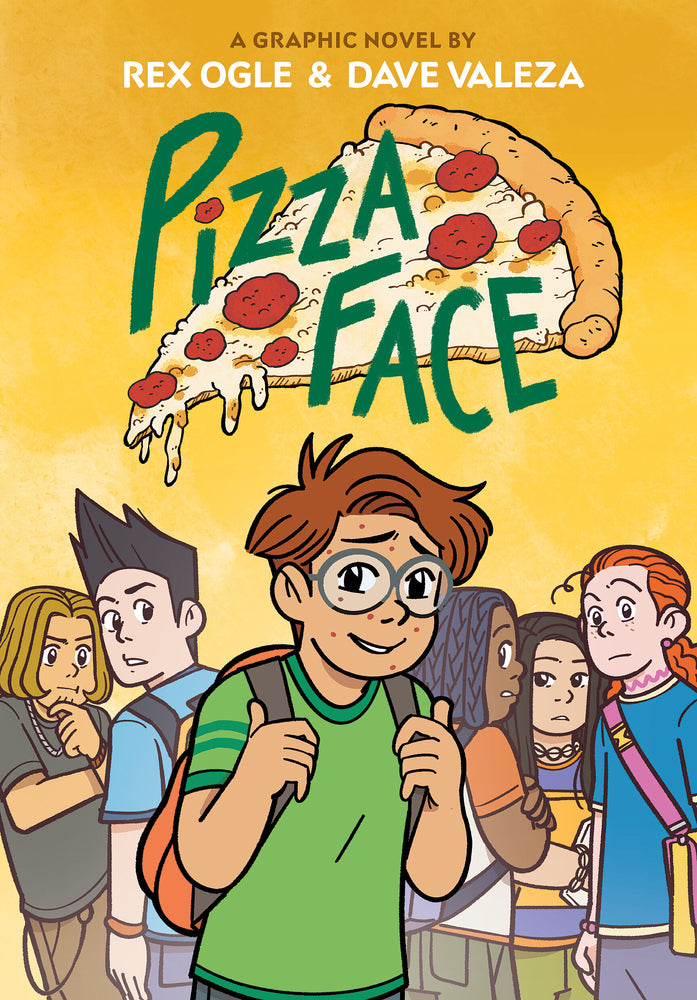 Book cover for Pizza Face: A Graphic Novel