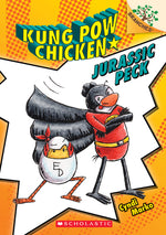 Book cover for Jurassic Peck: A Branches Book (Kung POW Chicken #5): Volume 5