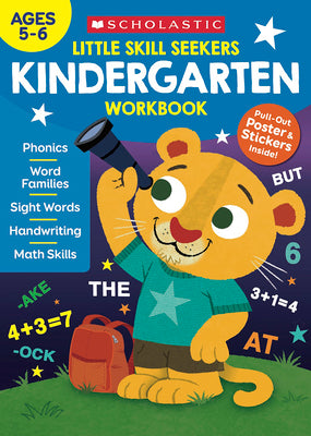 Book cover for Little Skill Seekers: Kindergarten Workbook