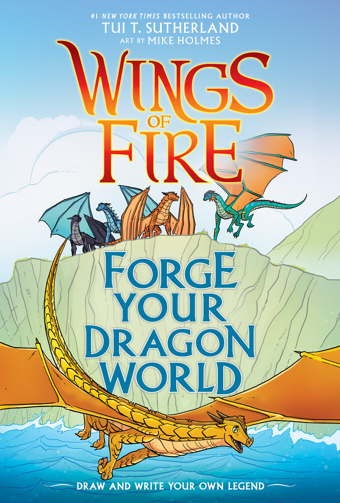 Book cover for Forge Your Dragon World: A Wings of Fire Creative Guide