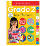 Book cover for Second Grade Jumbo Workbook: Scholastic Early Learners (Jumbo Workbook)