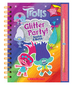 Book cover for Trolls: Scratch Magic: Glitter Party!