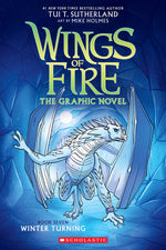 Book cover for Winter Turning: A Graphic Novel (Wings of Fire Graphic Novel #7)