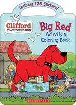Book cover for Big Red Activity & Coloring Book (Clifford the Big Red Dog)