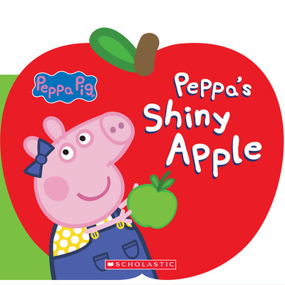 Book cover for Peppa's Shiny Apple (Peppa Pig)