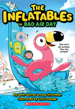 Book cover for The Inflatables in Bad Air Day (the Inflatables #1)