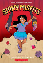 Book cover for Shiny Misfits: A Graphic Novel