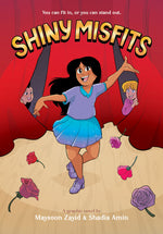 Book cover for Shiny Misfits: A Graphic Novel