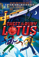 Book cover for Theft of the Ruby Lotus