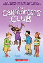 Book cover for Cartoonists Club: A Graphic Novel