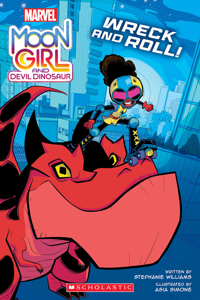 Book cover for Moon Girl and Devil Dinosaur: Wreck and Roll!: A Marvel Original Graphic Novel