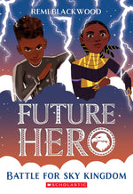 Book cover for Battle for Sky Kingdom (Future Hero #4)