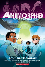Book cover for The Message (Animorphs Graphix #4)
