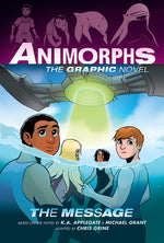 Book cover for The Message (Animorphs Graphix #4)