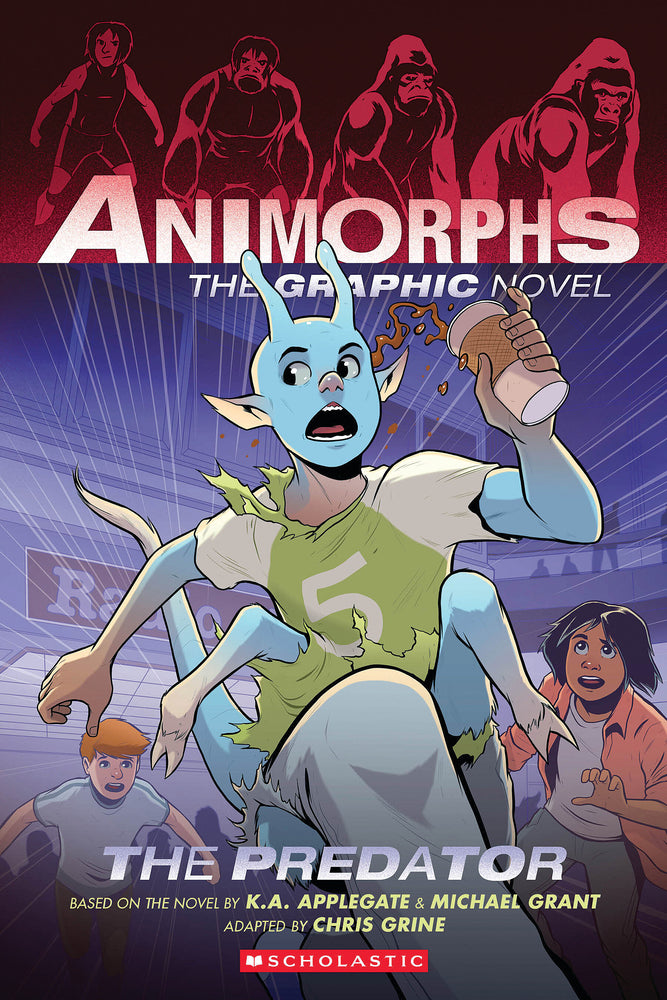 Book cover for The Predator (Animorphs Graphix #5)