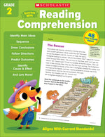 Book cover for Scholastic Success with Reading Comprehension Grade 2 Workbook