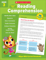 Book cover for Scholastic Success with Reading Comprehension Grade 3 Workbook