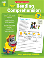 Book cover for Scholastic Success with Reading Comprehension Grade 4 Workbook