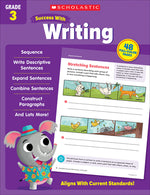 Book cover for Scholastic Success with Writing Grade 3 Workbook
