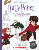 Book cover for Magical Art Coloring Book (Harry Potter)