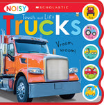 Book cover for Noisy Touch and Lift Trucks: Scholastic Early Learners (Sound Book)