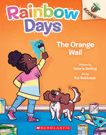 Book cover for The Orange Wall: An Acorn Book (Rainbow Days #3)