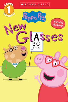 Book cover for New Glasses (Peppa Pig: Level 1 Reader)