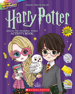 Book cover for Around the Wizarding World Activity Book (Harry Potter: Foil Wonders)