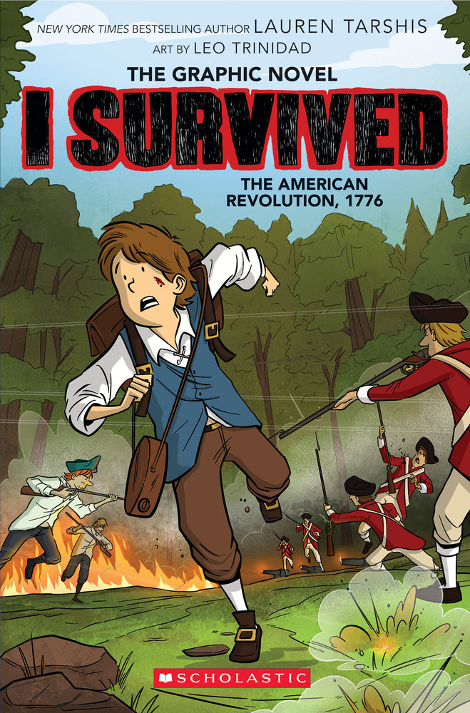 Book cover for I Survived the American Revolution, 1776 (I Survived Graphic Novel #8)