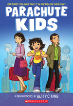 Book cover for Parachute Kids: A Graphic Novel