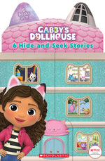 Book cover for 6 Hide-And-Seek Stories (Gabby's Dollhouse Novelty Book)