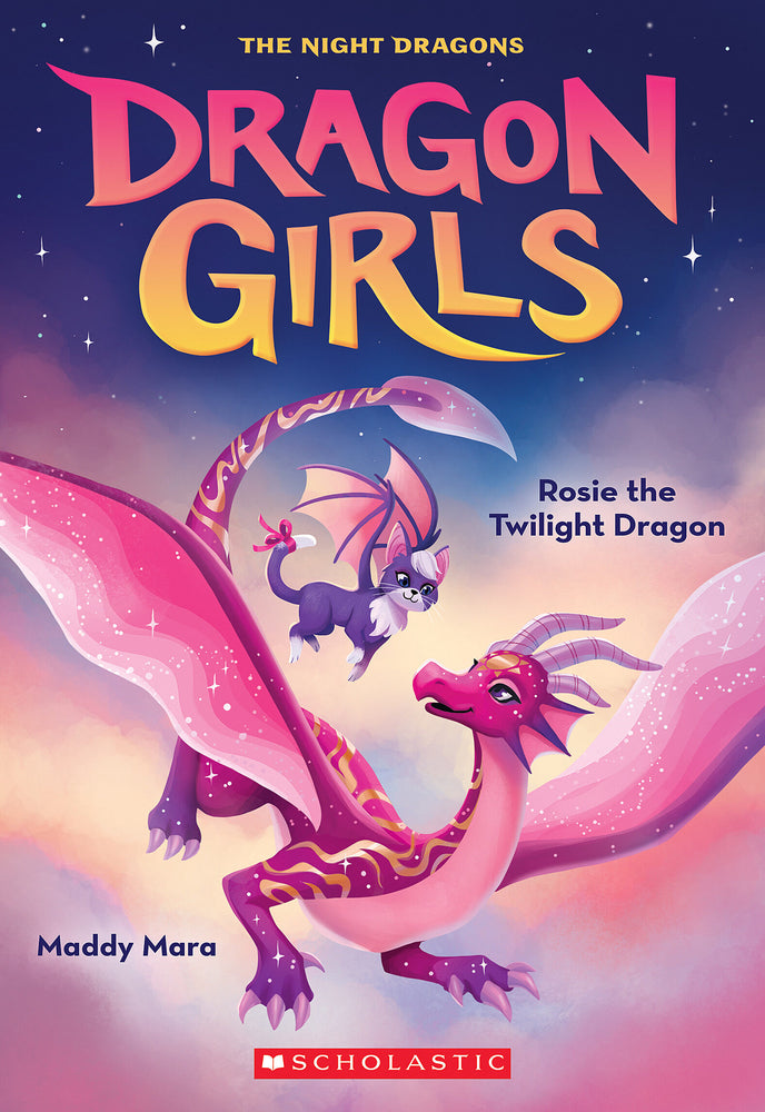 Book cover for Rosie the Twilight Dragon (Dragon Girls #7)