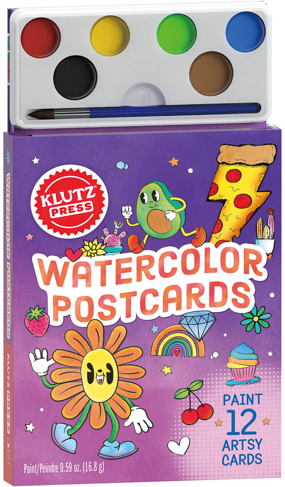 Book cover for Watercolor Postcards