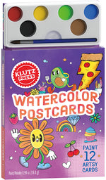 Book cover for Watercolor Postcards