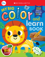Book cover for My Big Color & Learn Book: Scholastic Early Learners (Coloring Book)