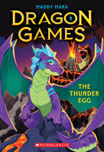Book cover for The Thunder Egg (Dragon Games #1)