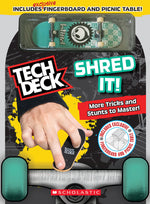 Book cover for Shred It! (Tech Deck Guidebook): Gnarly Tricks to Grind, Shred, and Freestyle!