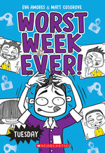 Book cover for Tuesday (Worst Week Ever #2)