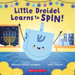 Book cover for Little Dreidel Learns to Spin