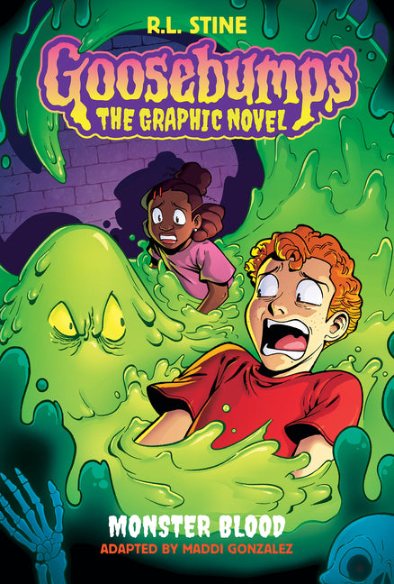 Book cover for Monster Blood (Goosebumps Graphic Novel #2)
