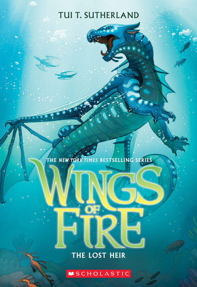 Book cover for The Lost Heir (Wings of Fire #2)