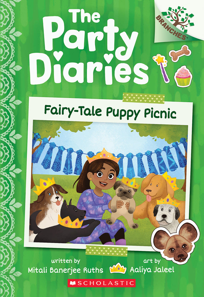 Book cover for Fairy-Tale Puppy Picnic: A Branches Book (the Party Diaries #4)