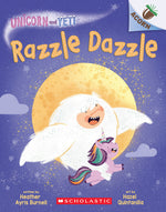 Book cover for Razzle Dazzle: An Acorn Book (Unicorn and Yeti #9)
