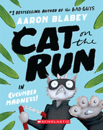 Book cover for Cat on the Run in Cucumber Madness! (Cat on the Run #2)