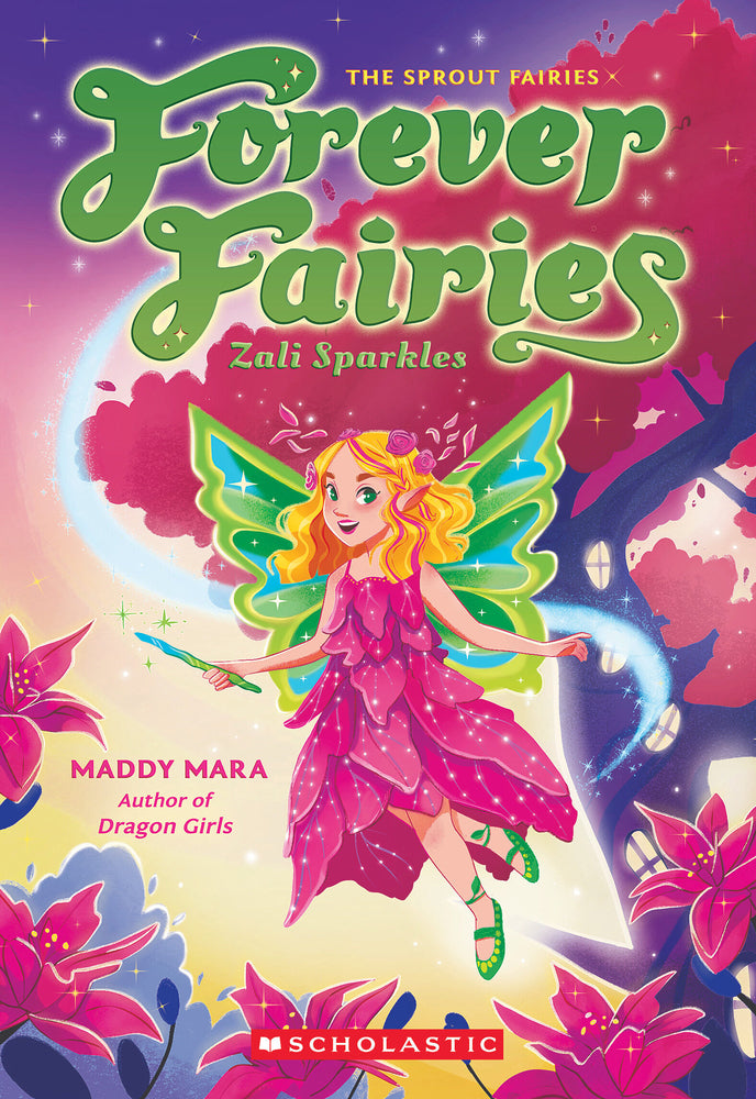 Book cover for Zali Sparkles (Forever Fairies #4)