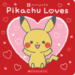 Book cover for Pikachu Loves (Pokémon: Monpoké Board Book)